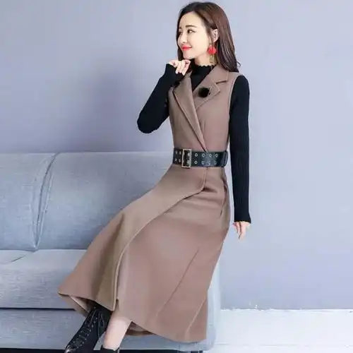 时髦连衣裙,穿上更显得美女范满满,变得知性又有女人味