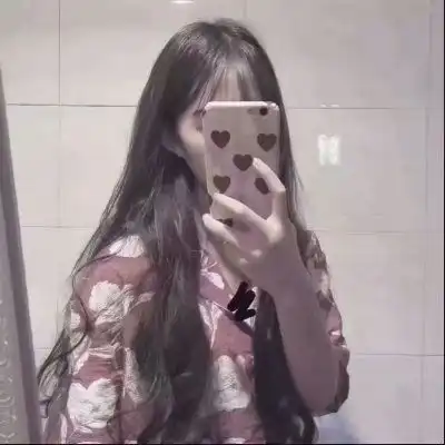 手机遮脸女生看手机的头像