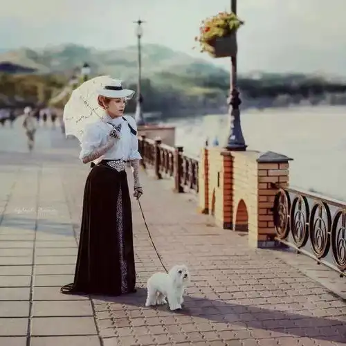 乌克兰美女写真,有着童话气息