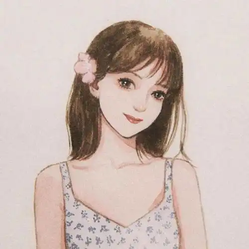 女生头像复古气质女神漫画头像走一波