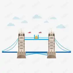 伦敦塔桥矢量图素材图片免费下载高清装饰图案psd千库网图片编号6926229