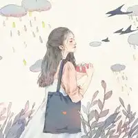 插画手绘小清新头像女生微信头像图片大全
