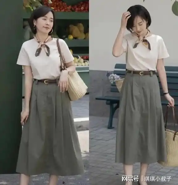 夏天不兴穿小白鞋了满大街都穿赫本裙浅口裙,更优雅好看
