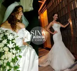 女明星出嫁最爱穿哪家大牌婚纱