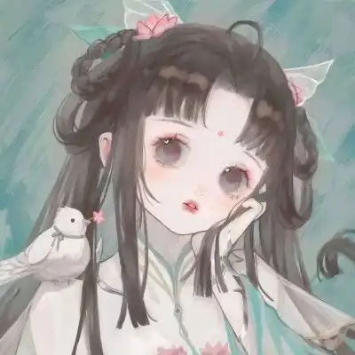 一组仙气飘飘的动漫女生头像