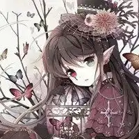 土酷哥特少女风格头像土酷哥特女孩头像