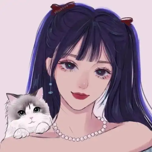 优质手绘插画女头