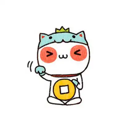 微信招财猫图片头像2020会带来好运的微信头像