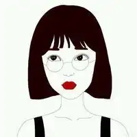 东京食尸鬼可爱头像黑色的少女心