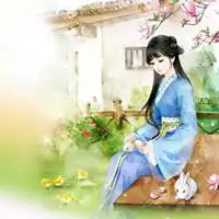 古典卡通美女头像呆萌经典古典古风美女头像图