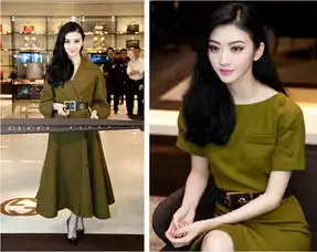 萝莉炼成女神景甜靠身上那几块布