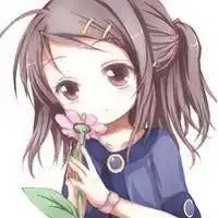 白底头像女卡通微信头像图片大全