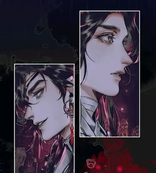 天官赐福,漫画大号花城终于出场,花怜身高差明显,圆梦了