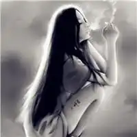 黑白头像女生冷酷锁骨微信头像图片大全