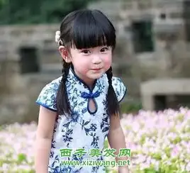 甜美小女孩发型图片