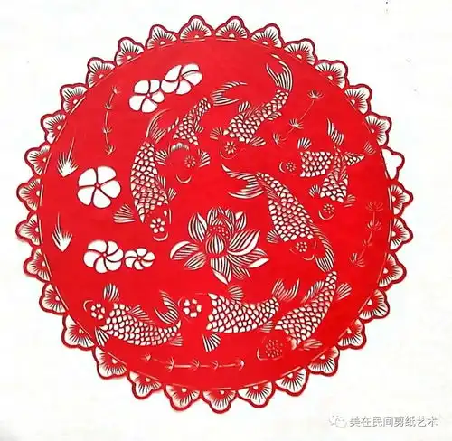 陇原巧手白莉莉巧手剪奇花剪纸作品活灵活现