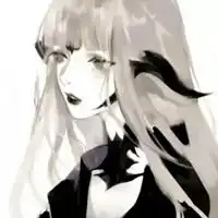 手绘个性头像女生黑白女生唯美黑白手绘头像