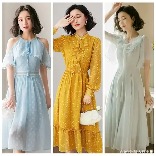 不同的年龄穿不同的连衣裙,30的精致女人穿这些就够了