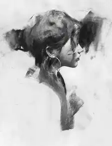极品五大美女素描,看一次就想画一次,简直美哭...
