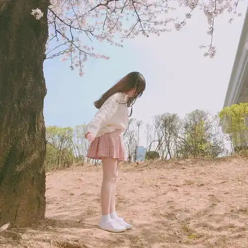 身高148大学生坚持甜美风,穿搭清新少女感,不是装嫩是认真生活