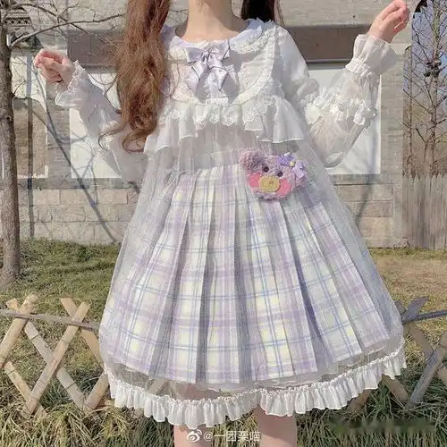 lolita混搭jk制服这样穿原来也很可爱