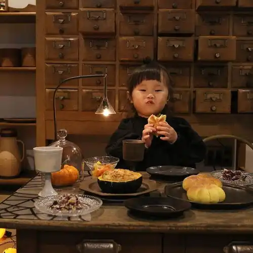 日本美食博主晒3岁女儿下厨照片,俨然变身小小料理大王网友别人家的女鹅