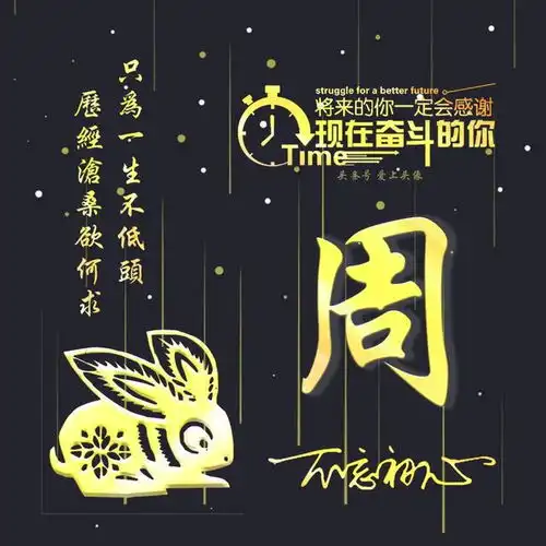 送你50张姓氏头像