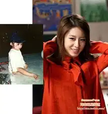 韩国女星整容多童年照揭秘谁是天然美女13