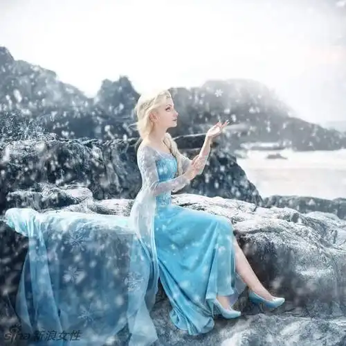 巴西娃娃脸美人神似冰雪公主白皙冷艳范儿