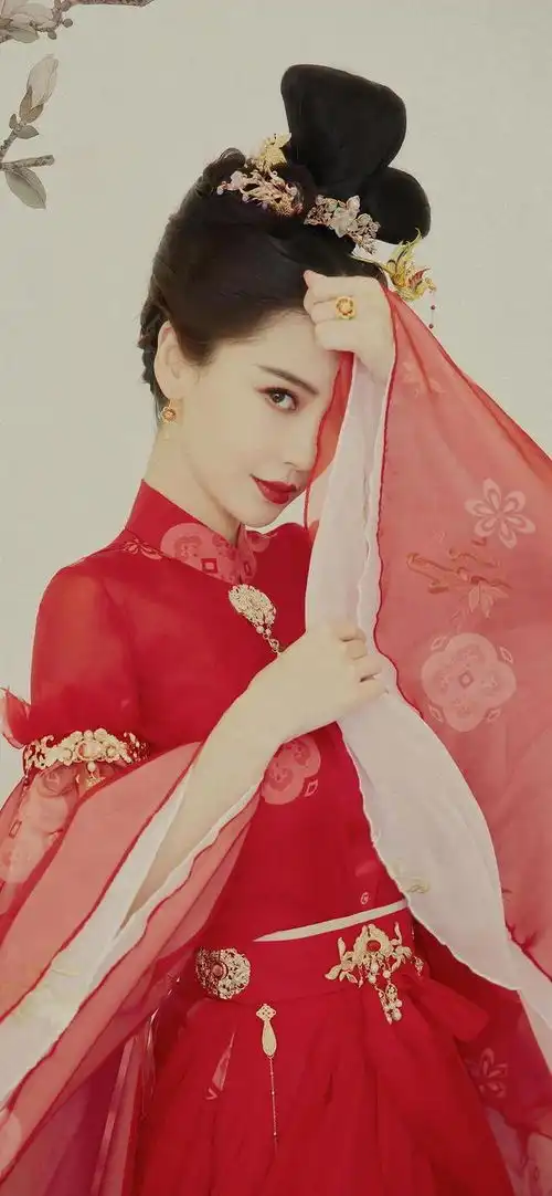 美女明星angelababy古风壁纸