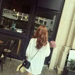 女生长发背影头像唯美最新精选波浪起伏的秀发一直飘荡我心