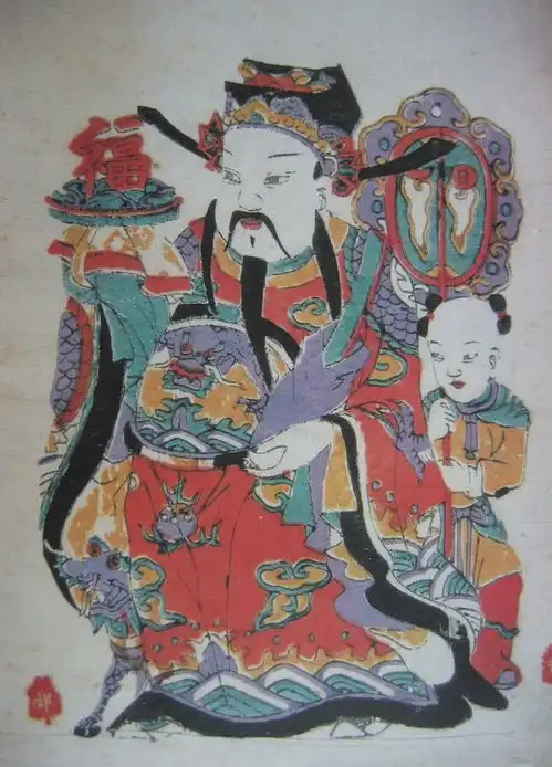 财神与福禄寿三星,吉祥艺术背后的故事
