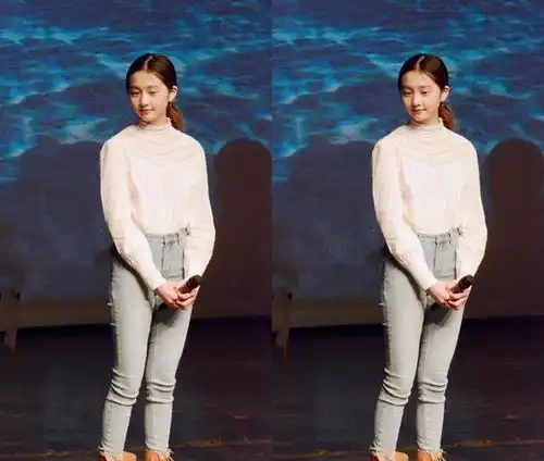 佟大为女儿12岁腿长惊人,匀称纤细赶超关悦,和多多森碟有得一拼