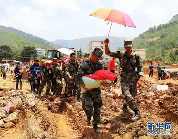 鲁甸6.5级地震废墟上的最美身影用双手托起生命和希望高清组图