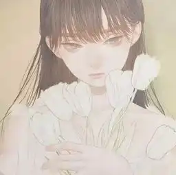抖音热门头像女生手绘头像