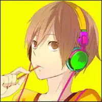 求动漫男头,带耳机的最好