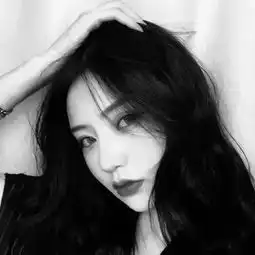 女生头像酷酷的黑白女头313