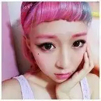 微信头像染发女生头像微信头像图片大全