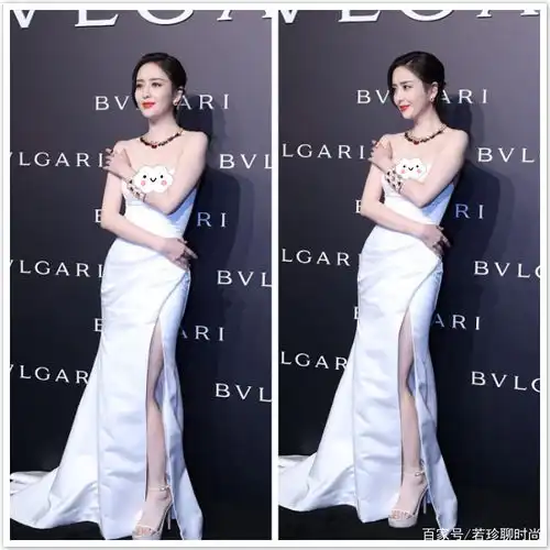 佟丽娅变得好有女人味,明明穿的是白裙,一举一动却很妩媚