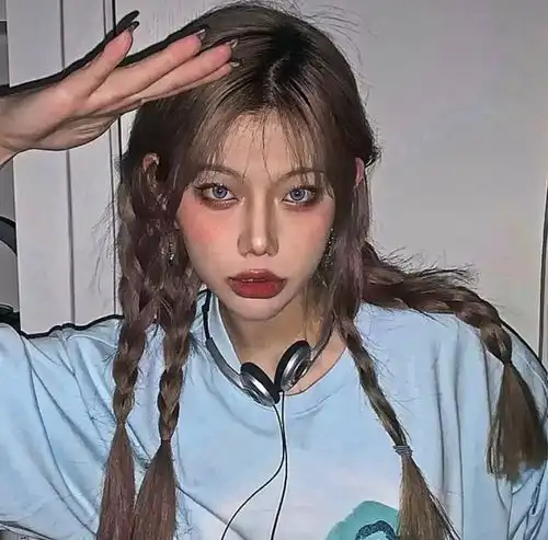 ins甜酷女头
