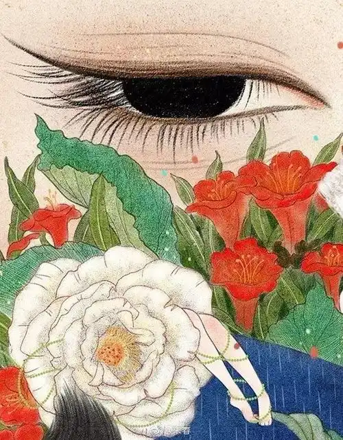 他山之石艺浙江姑娘笔下的民国美人,面容姣好,气质高贵