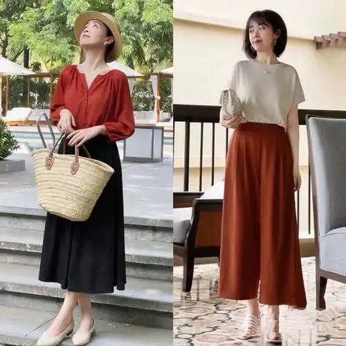 女人过了50岁,一定要学她这样穿衣,不仅温柔优雅,还减龄显瘦