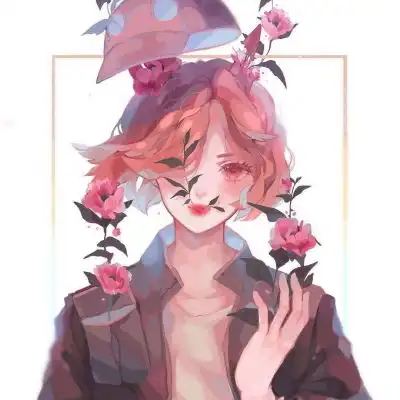 古灵精怪的少女插画插画师nayu