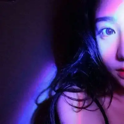紫色头像女真人唯美紫色头像图片大全集