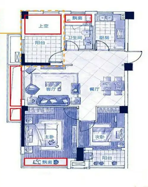 6万元装修的现代简约风格,整整80平米,朋友圈传疯了