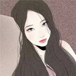 2018个性手绘女生头像彩色素描高清图真实的日子还是一个人过