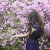紫色头像女生非主流微信头像图片大全