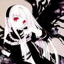求银发赤瞳动漫少女图片多点像这种