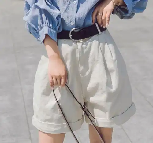 这样的阔腿裤套装,谁敢说土上身高贵洋气尽显女人味