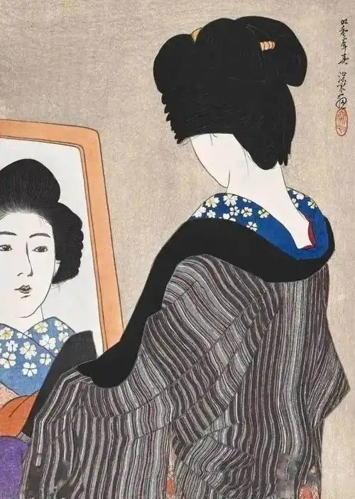 国宝级画家他是浮世绘最后的传人,笔下美人图惊艳绝伦,张张都是珍品
